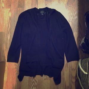 L black cardigan Worthington